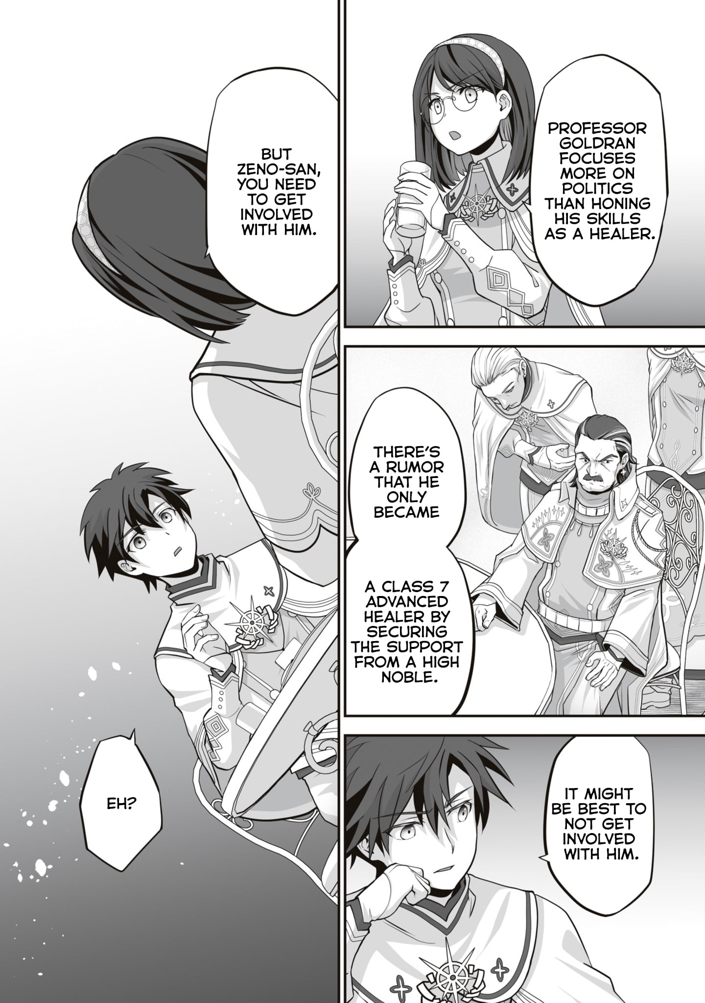 Read The Brilliant Healer’s New Life in the Shadows Manga Online