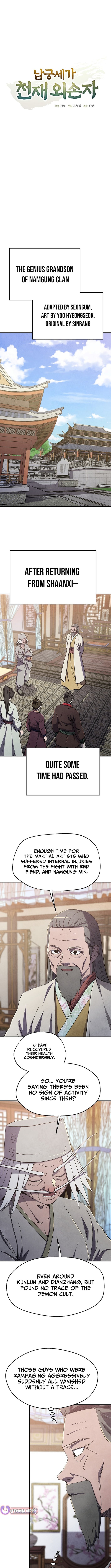 Read The Genius Grandson of Namgung Clan Manga Online