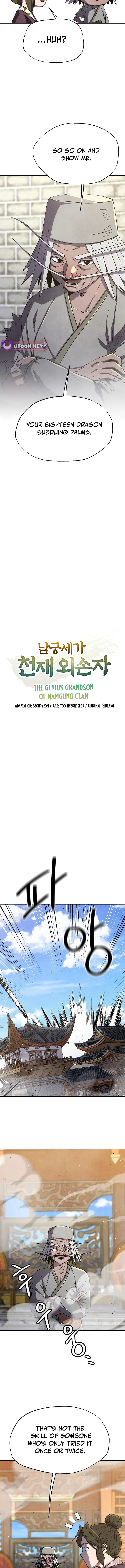 Read The Genius Grandson of Namgung Clan Manga Online