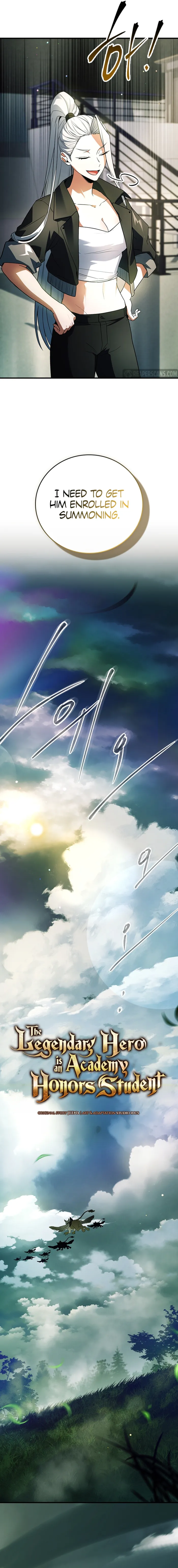 Read The Legendary Hero is an Academy Honors Student Manga Online