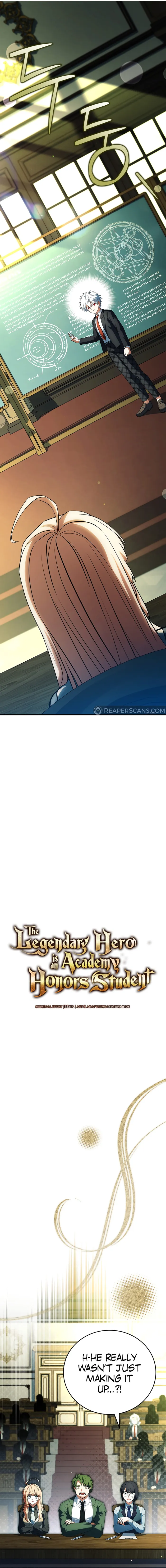 Read The Legendary Hero is an Academy Honors Student Manga Online