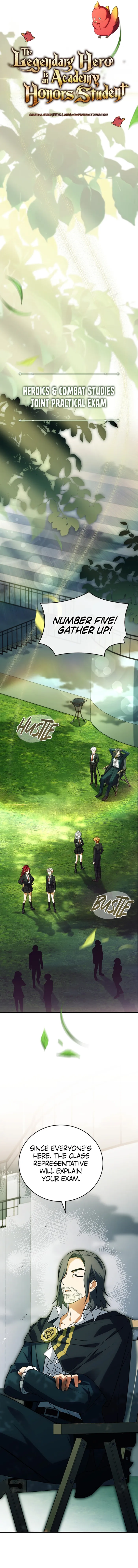 Read The Legendary Hero is an Academy Honors Student Manga Online