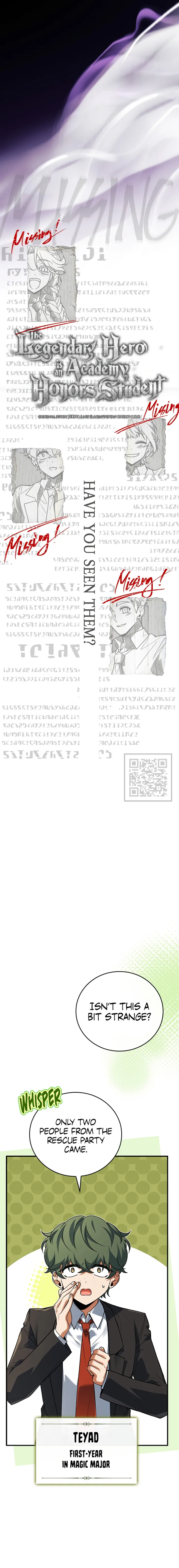 Read The Legendary Hero is an Academy Honors Student Manga Online