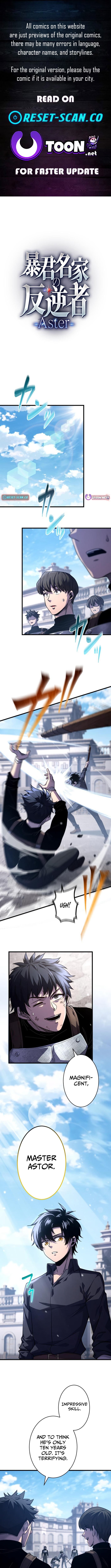 Read The Rebel of the Tyrant Noble House Aster Manga Online