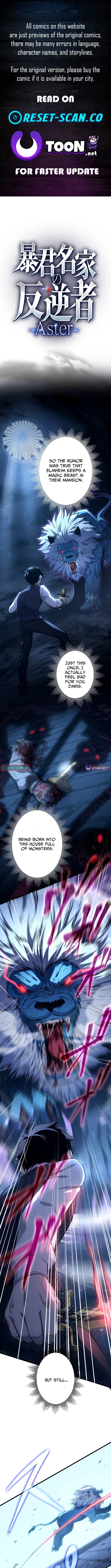 Read The Rebel of the Tyrant Noble House Aster Manga Online