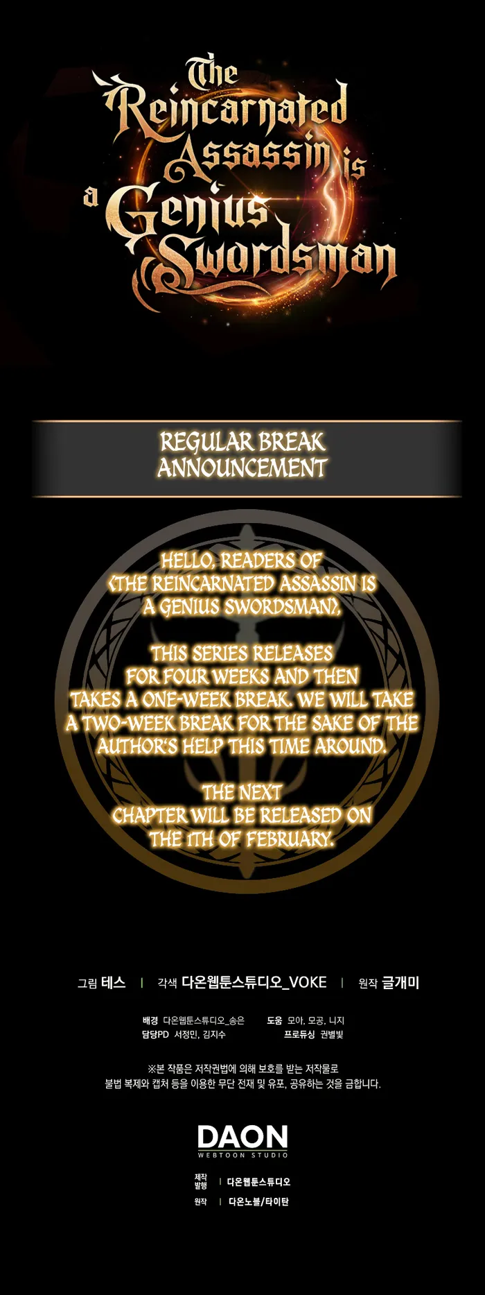 Read The Reincarnated Assassin is a Genius Swordsman Manga Online