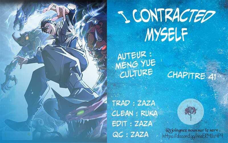 Read I Contracted Myself Scan Manga Online