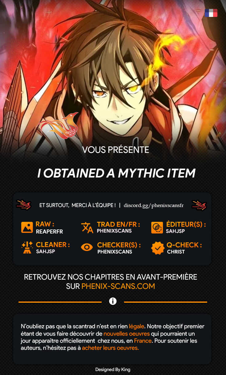 Read I Obtained a Mythic Item Scan Manga Online