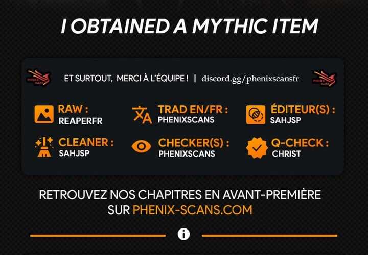 Read I Obtained a Mythic Item Scan Manga Online