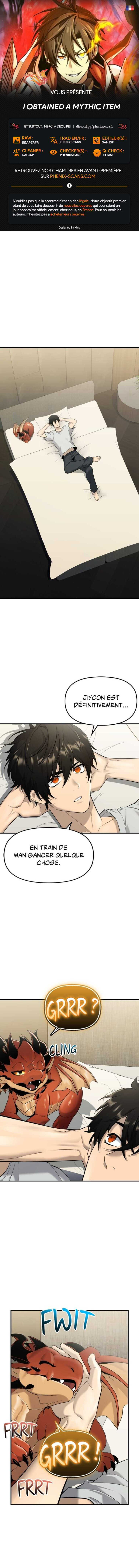 Read I Obtained a Mythic Item Scan Manga Online