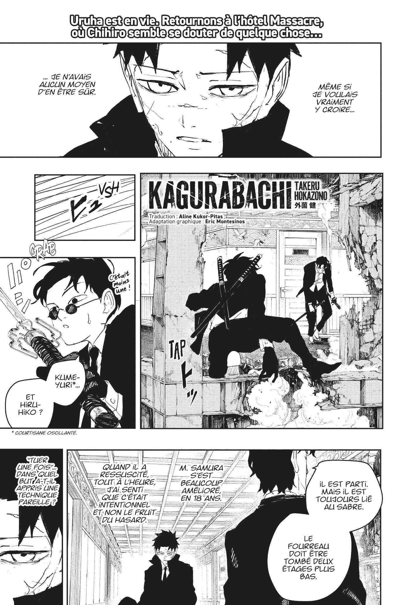 Read Kagurabachi Scan Manga Online