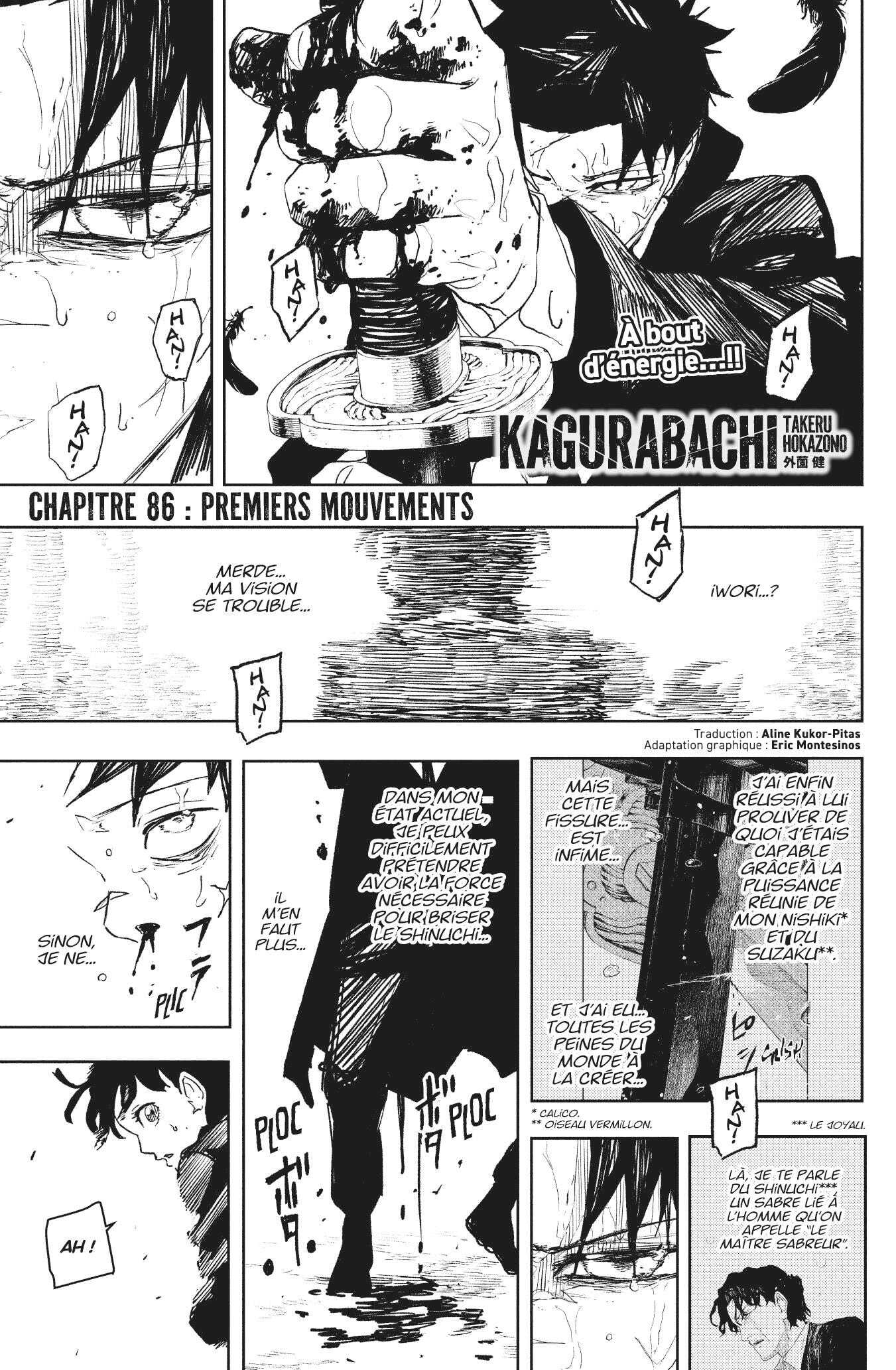 Read Kagurabachi Scan Manga Online