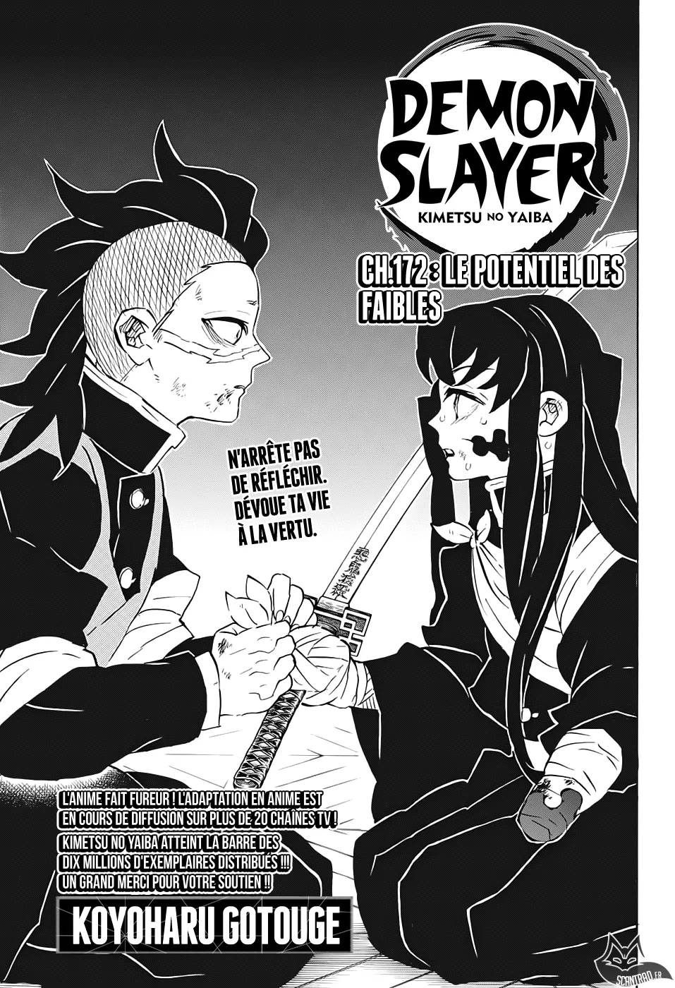 Read Kimetsu No Yaiba Scan Manga Online