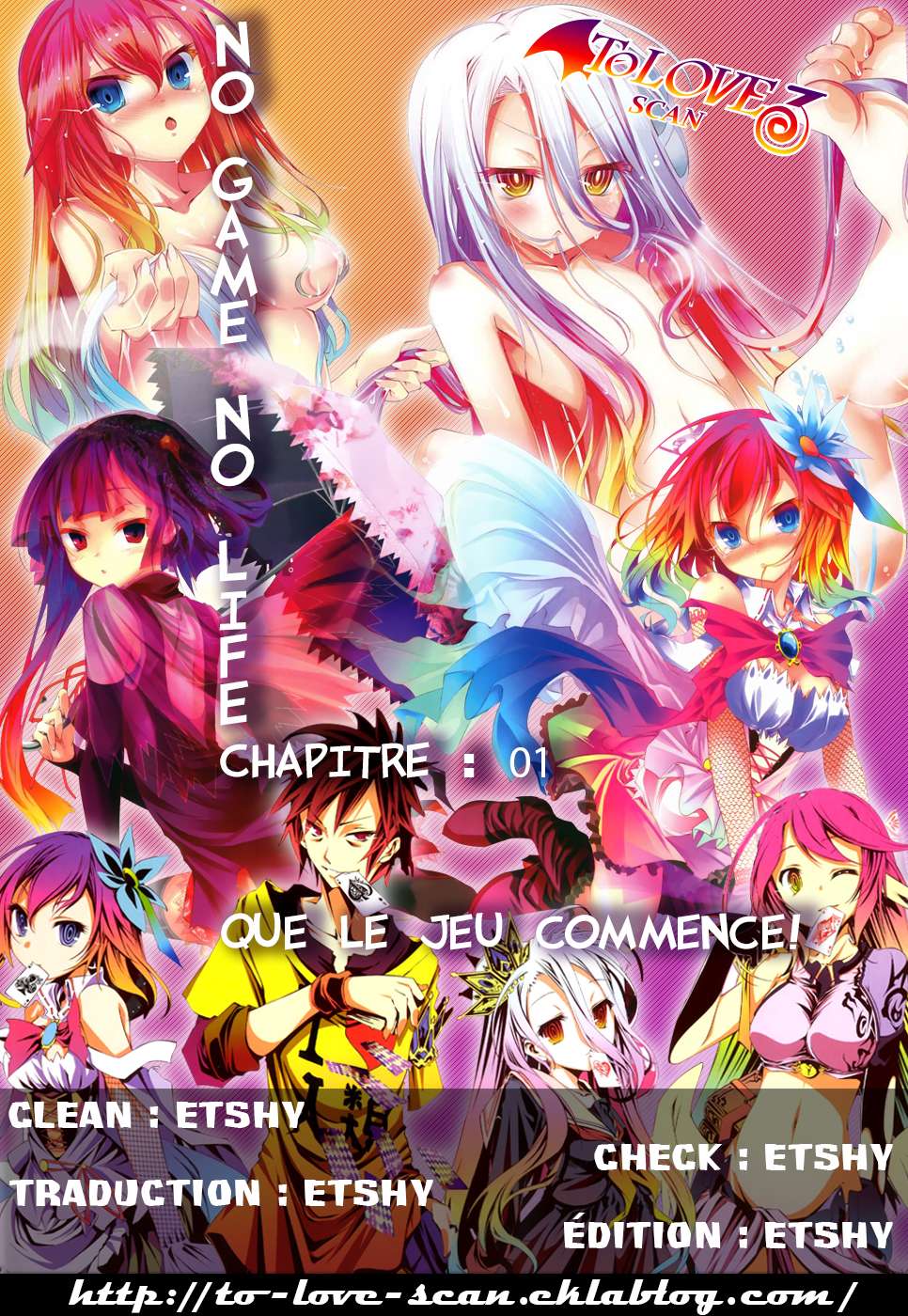 Read No Game No Life scan Manga Online