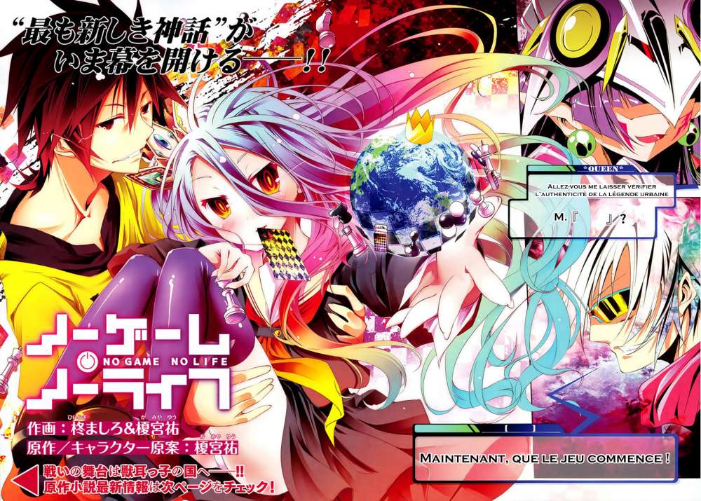 Read No Game No Life scan Manga Online