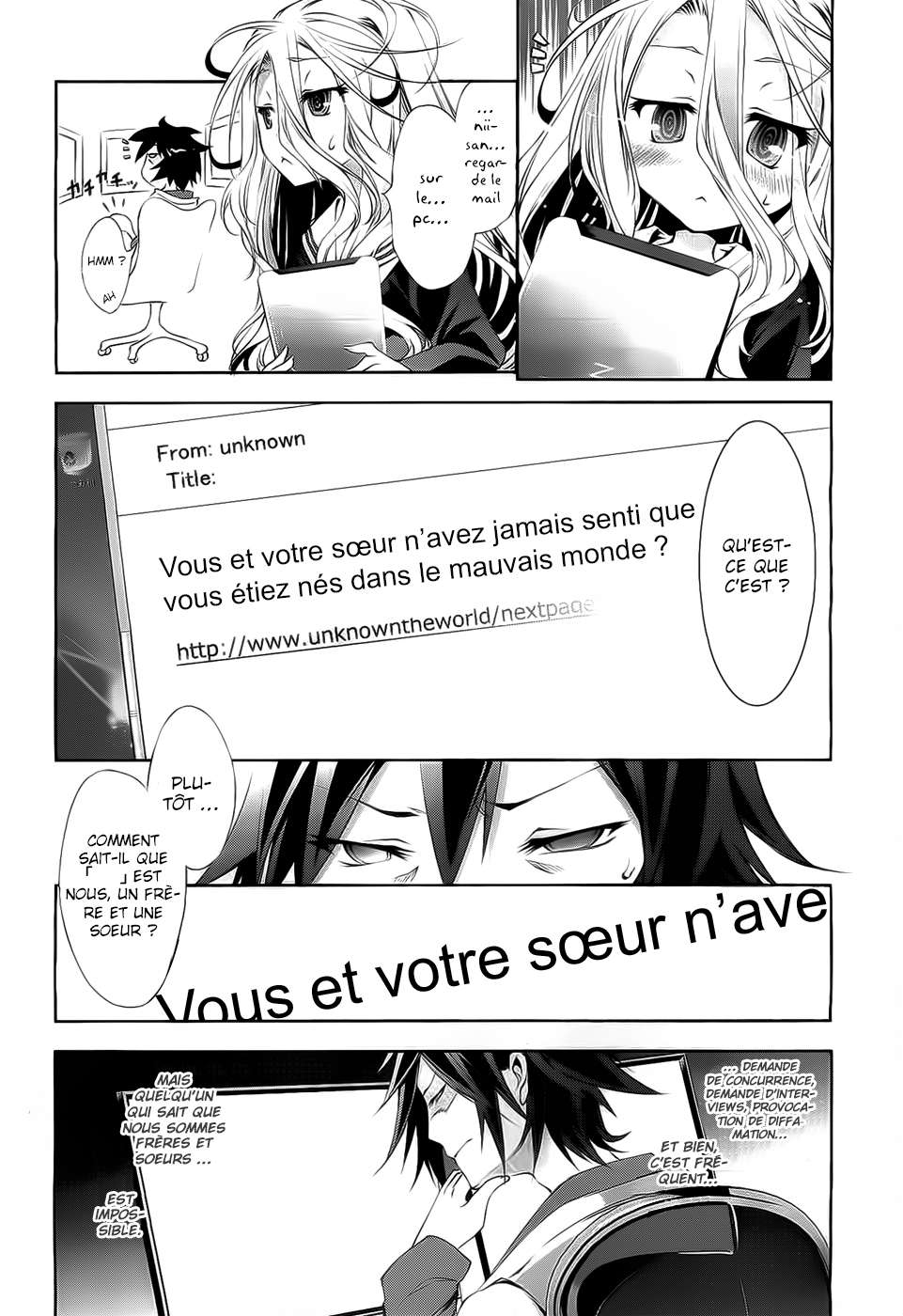 Read No Game No Life scan Manga Online