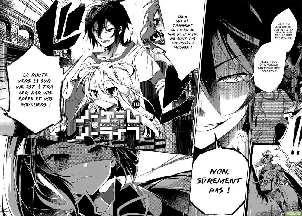 Read No Game No Life scan Manga Online