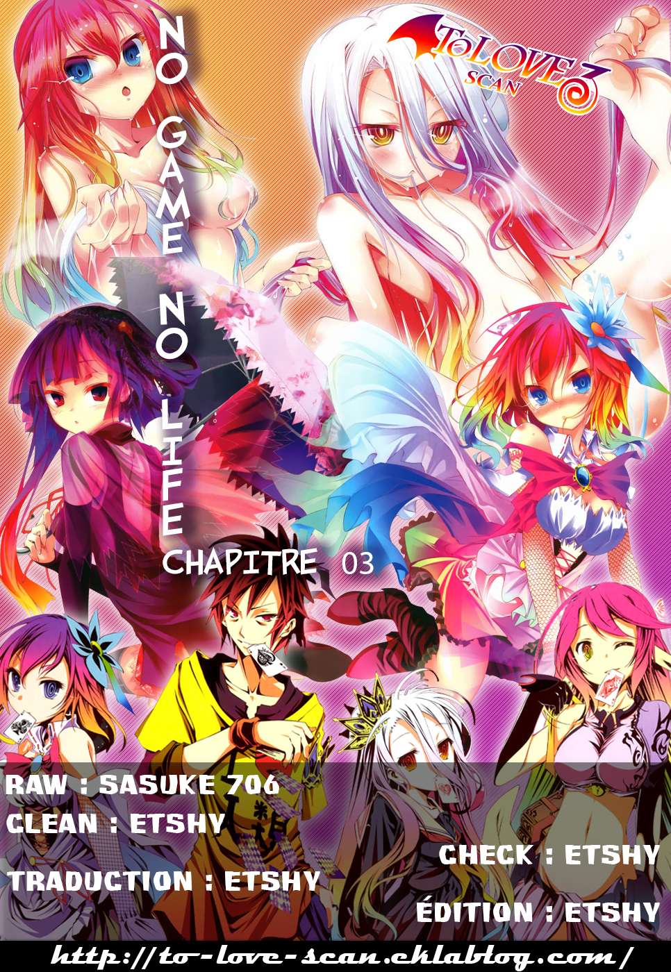 Read No Game No Life scan Manga Online