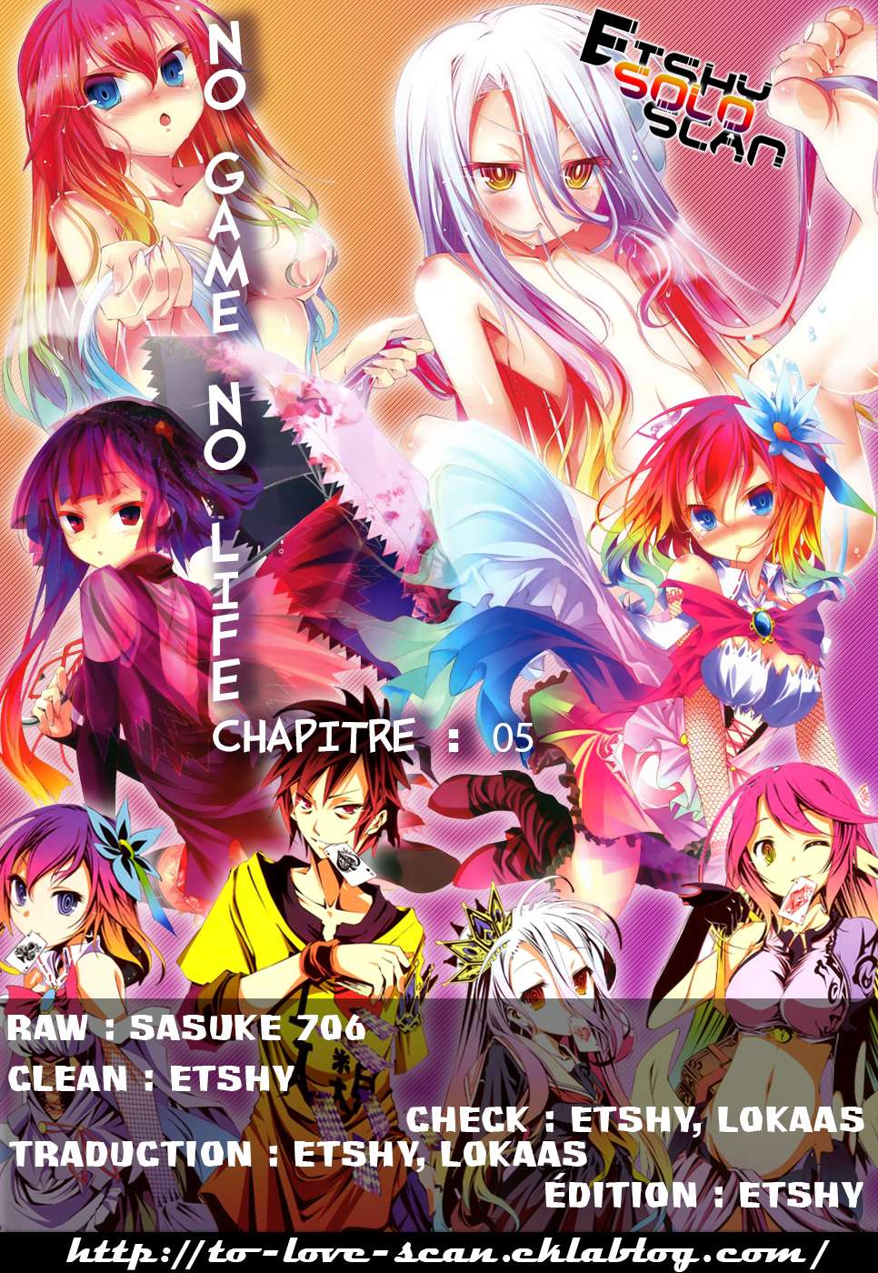 Read No Game No Life scan Manga Online