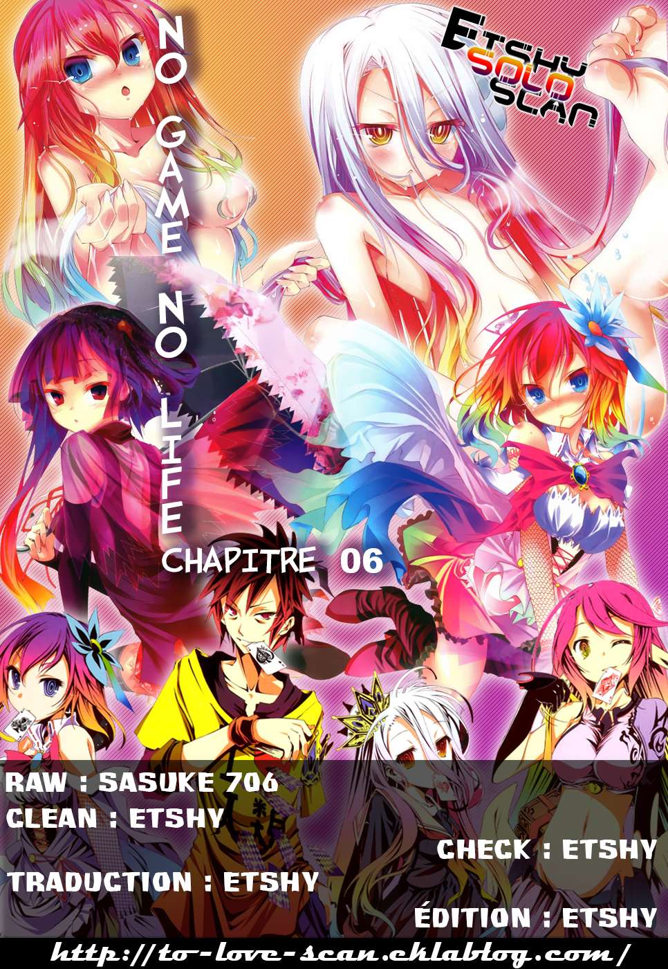 Read No Game No Life scan Manga Online