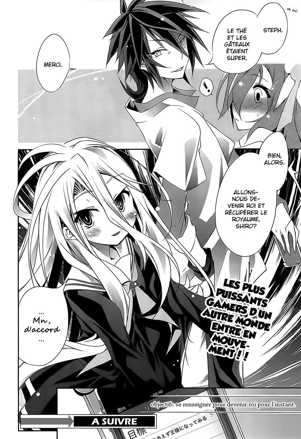 Read No Game No Life scan Manga Online