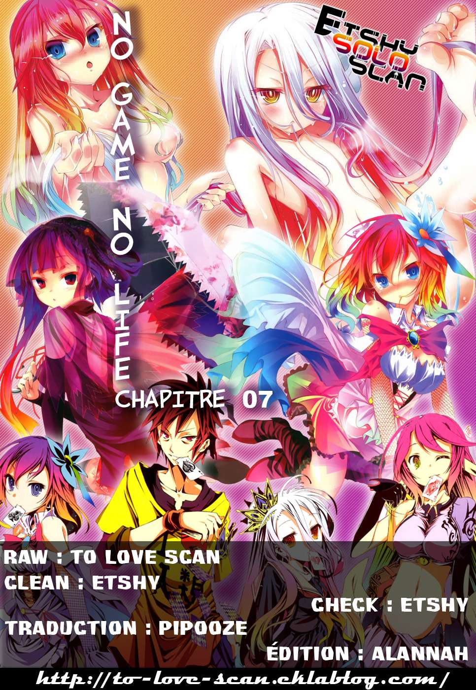 Read No Game No Life scan Manga Online