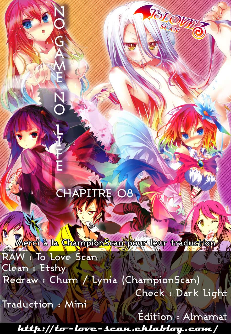 Read No Game No Life scan Manga Online