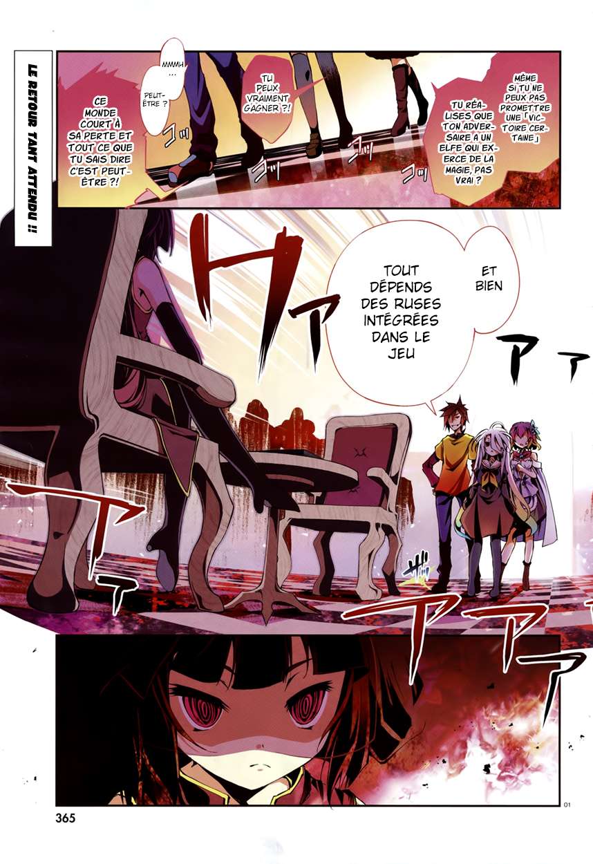 Read No Game No Life scan Manga Online