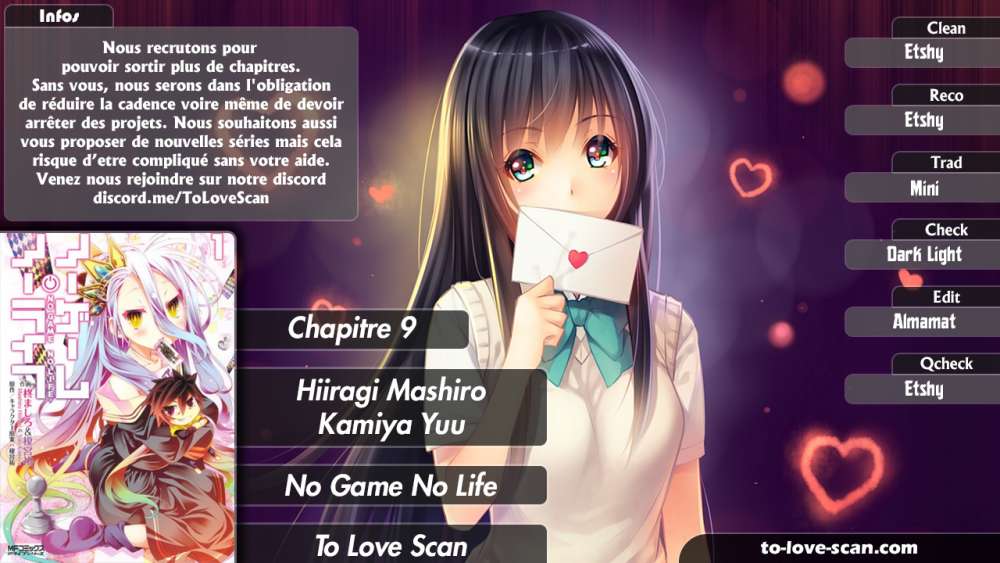 Read No Game No Life scan Manga Online