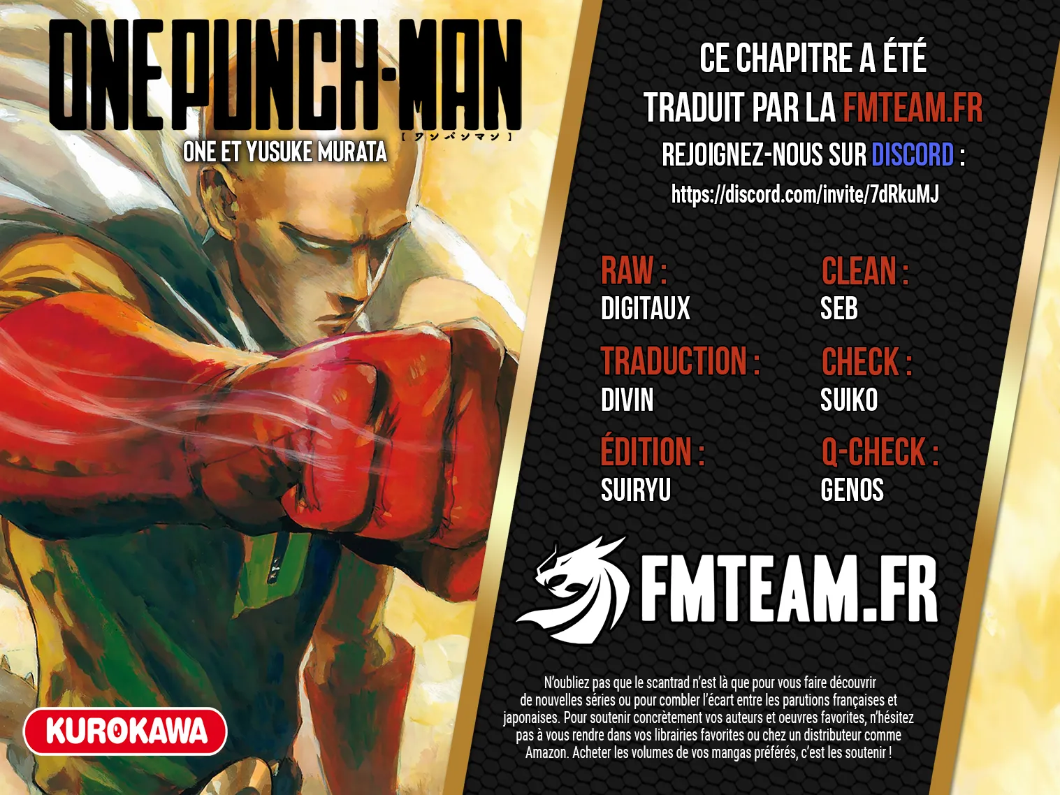 Read One Punch Man scan Manga Online