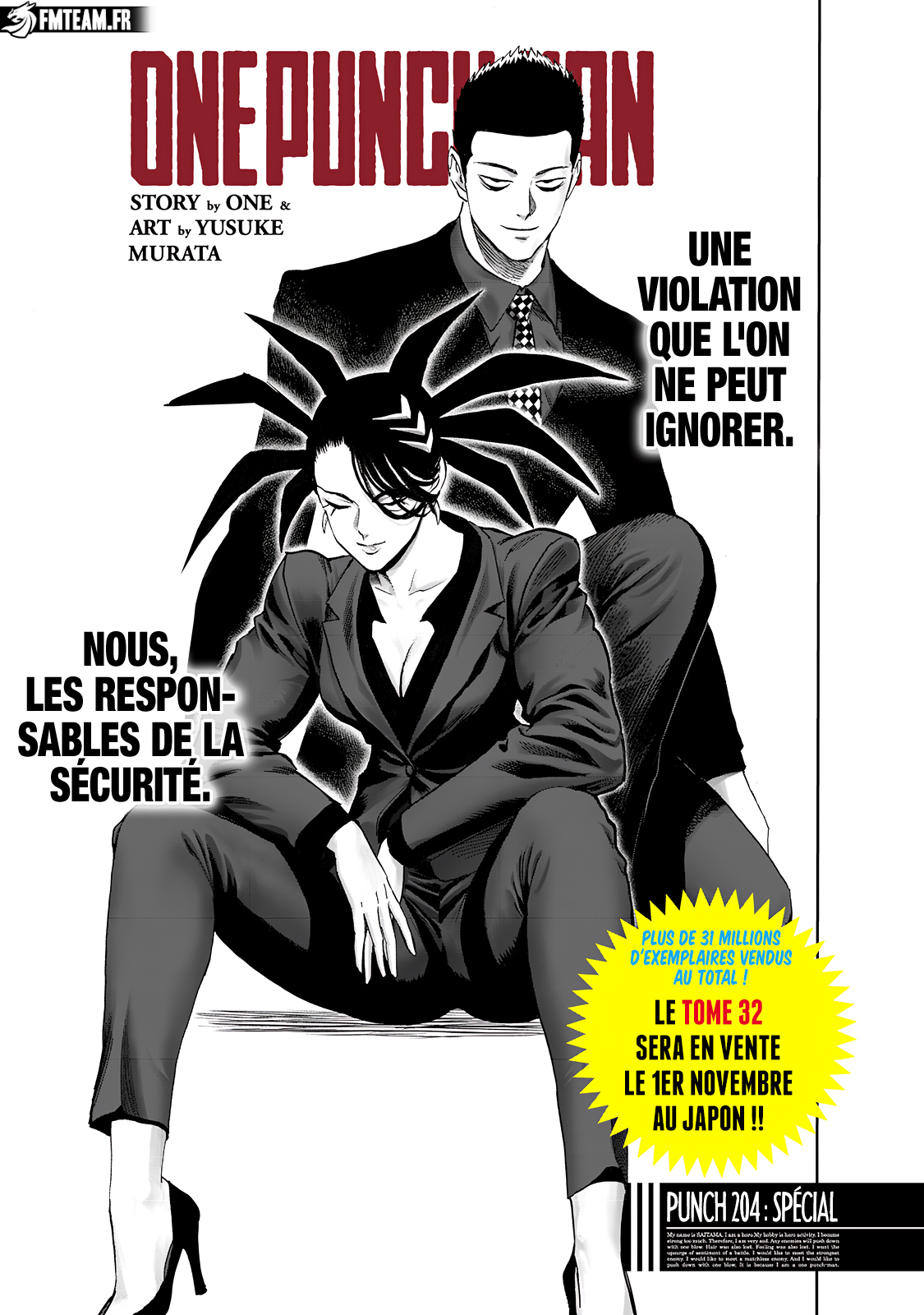 Read One Punch Man scan Manga Online