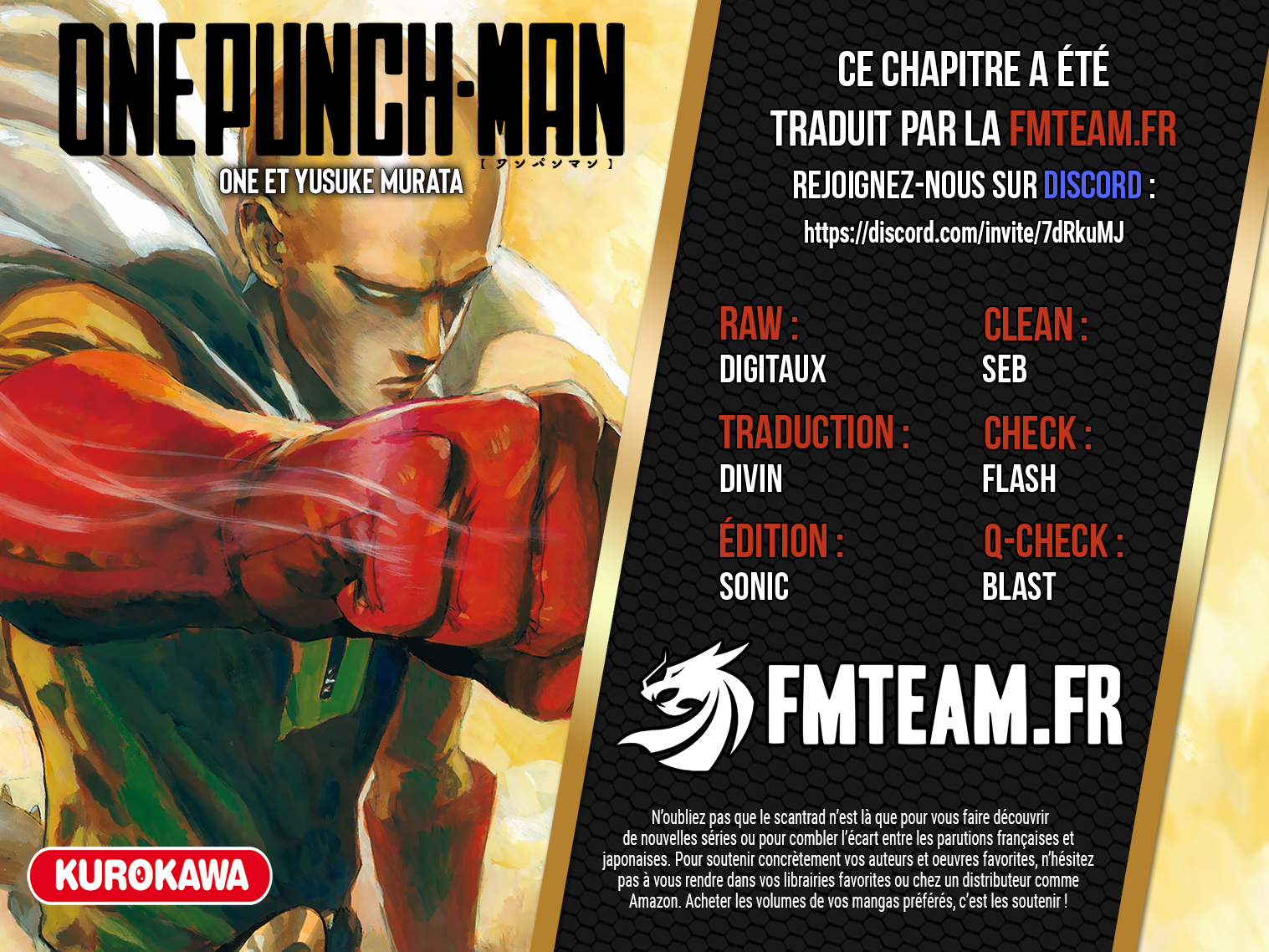 Read One Punch Man scan Manga Online