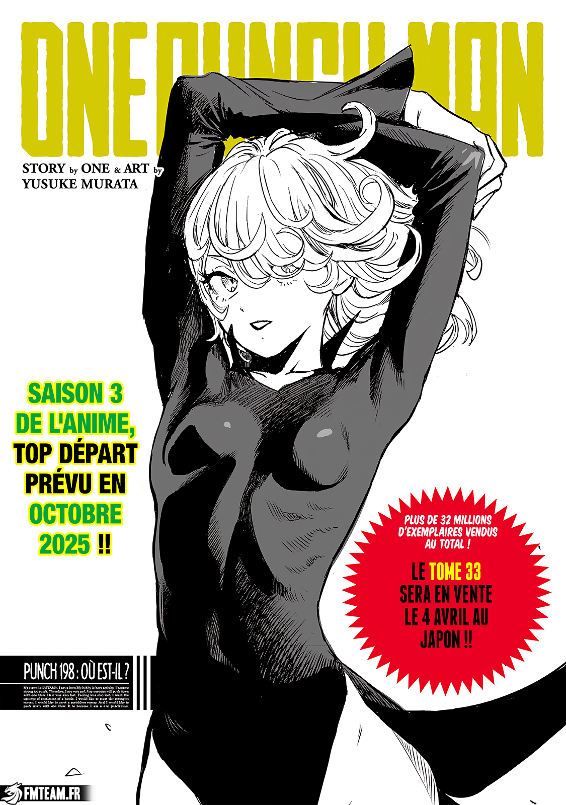 Read One Punch Man scan Manga Online