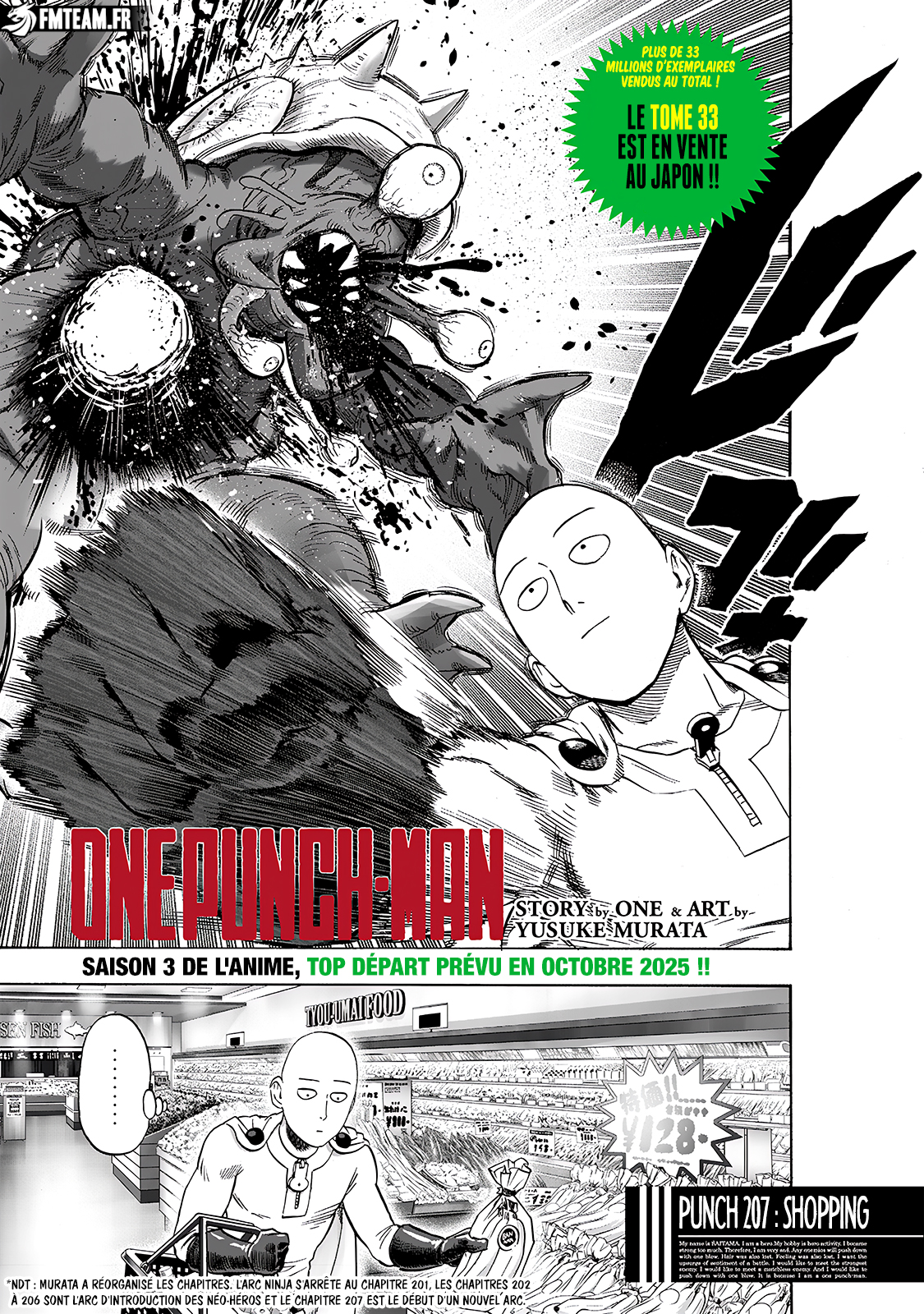 Read One Punch Man scan Manga Online