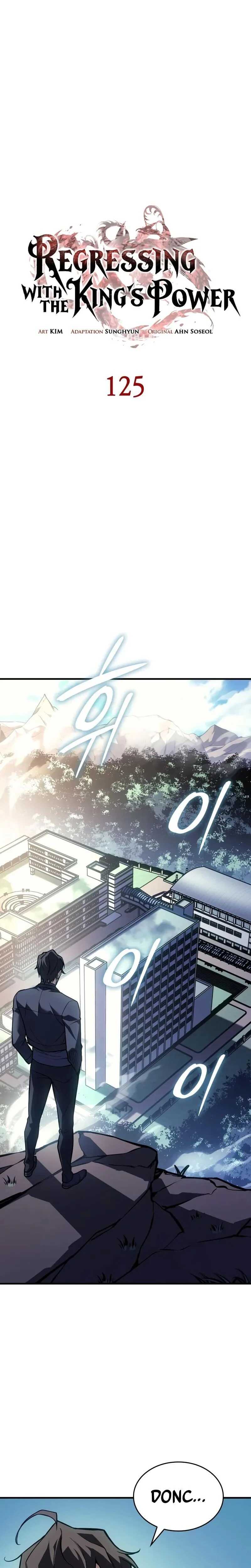 Read Regressing with the King’s Power Scan Manga Online