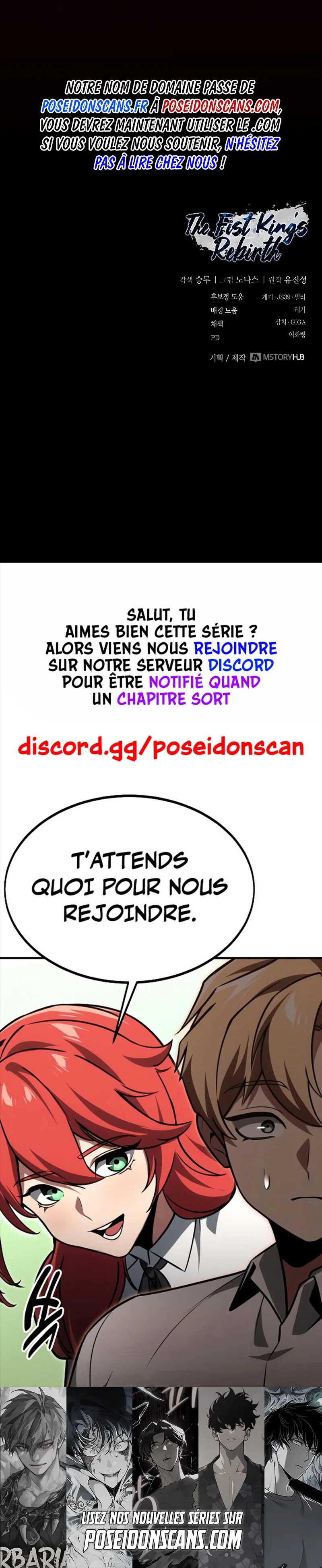 Read Reincarnation of the Fist King Scan Manga Online