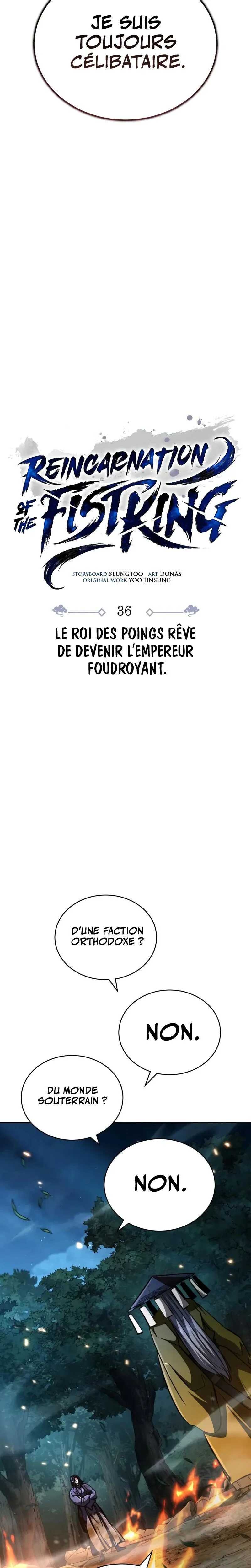 Read Reincarnation of the Fist King Scan Manga Online