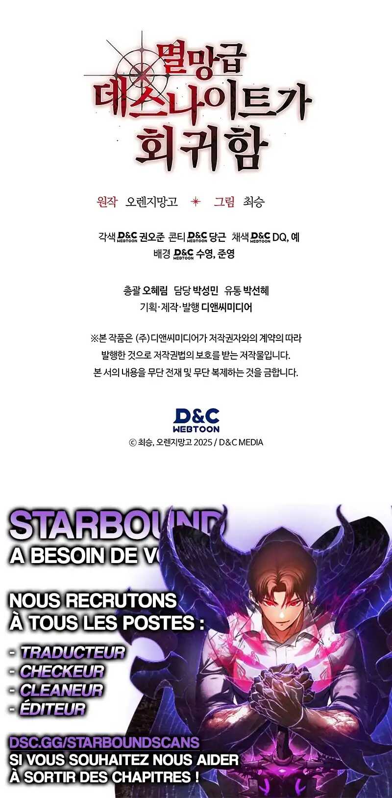 Read Return Of The Calamity-Class Death Knight Scan Manga Online