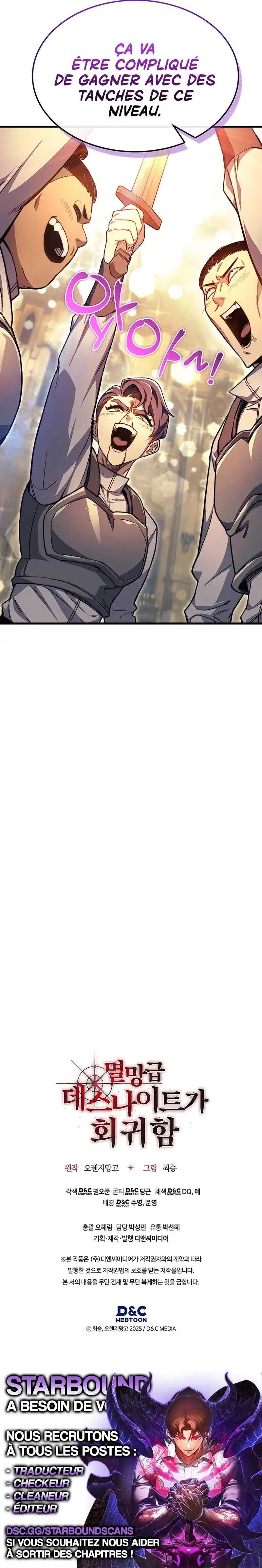 Read Return Of The Calamity-Class Death Knight Scan Manga Online