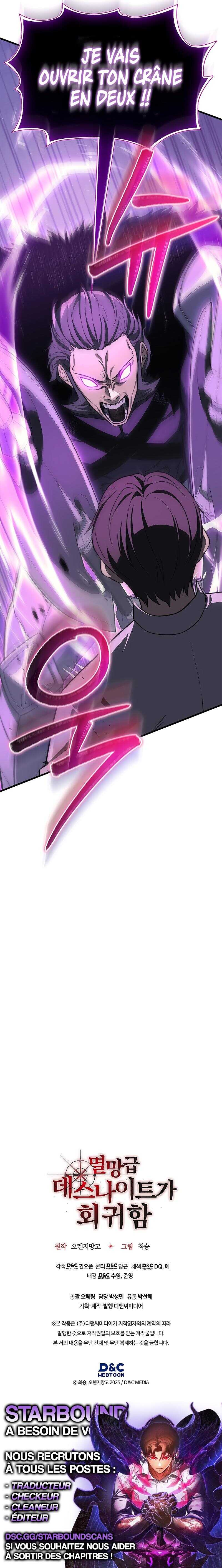 Read Return Of The Calamity-Class Death Knight Scan Manga Online