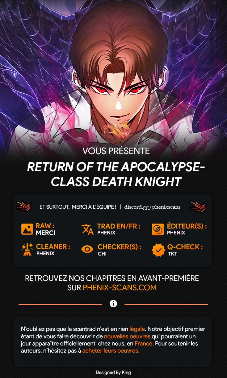 Read Return Of The Calamity-Class Death Knight Scan Manga Online