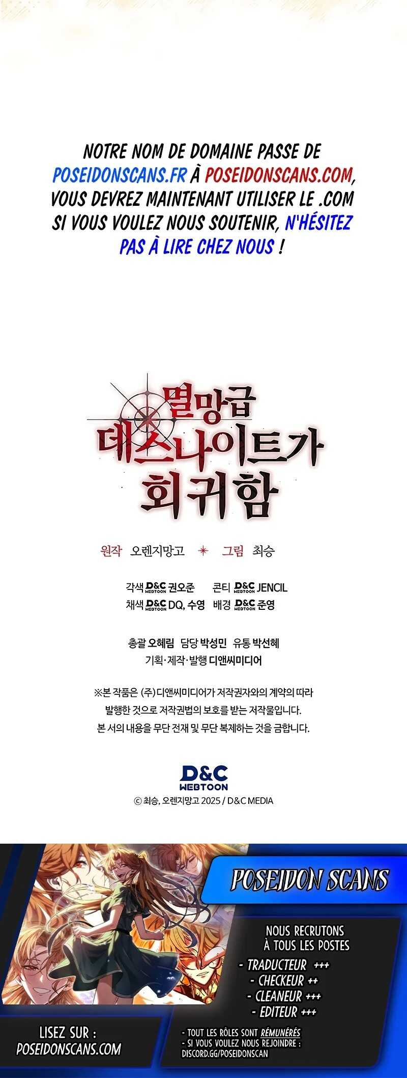 Read Return Of The Calamity-Class Death Knight Scan Manga Online