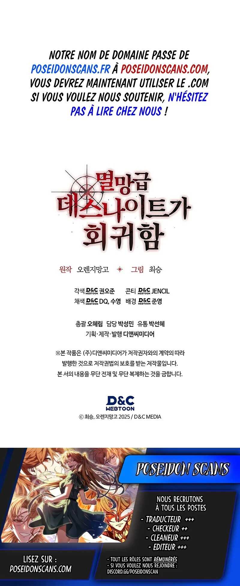 Read Return Of The Calamity-Class Death Knight Scan Manga Online