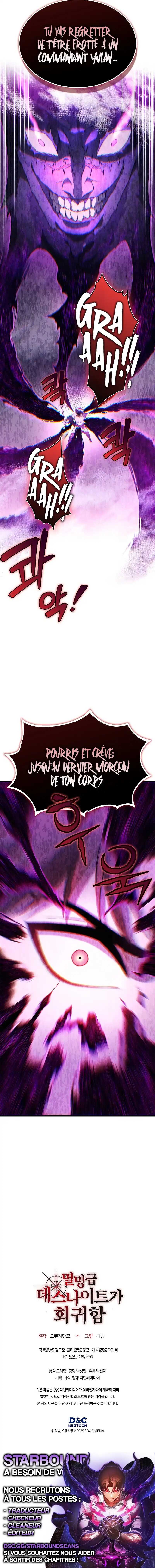 Read Return Of The Calamity-Class Death Knight Scan Manga Online