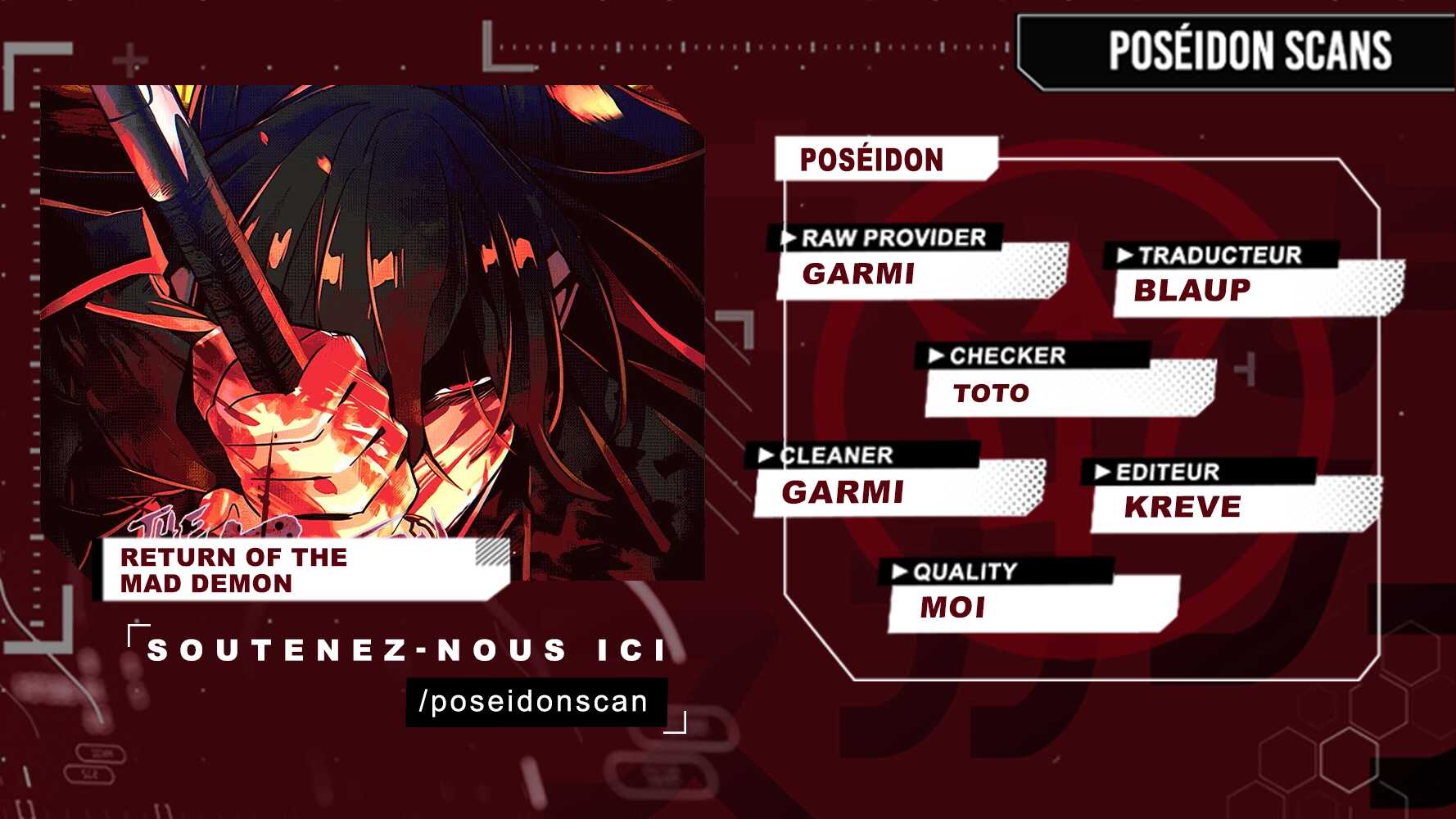 Read Return of The Mad Demon Scan Manga Online