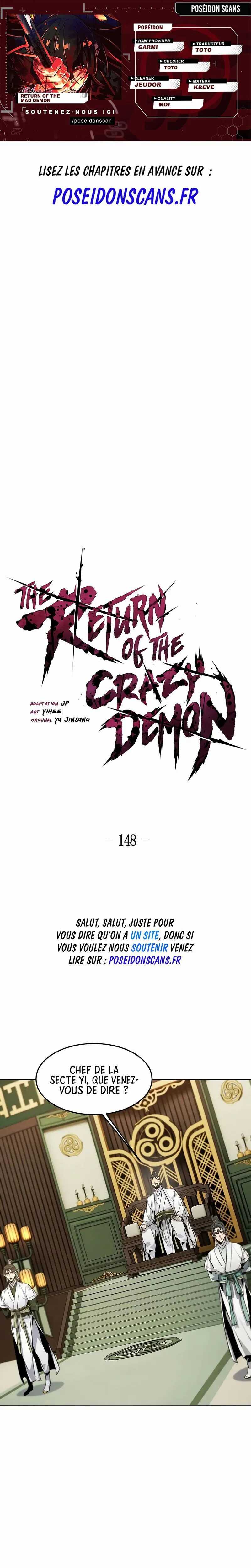 Read Return of The Mad Demon Scan Manga Online