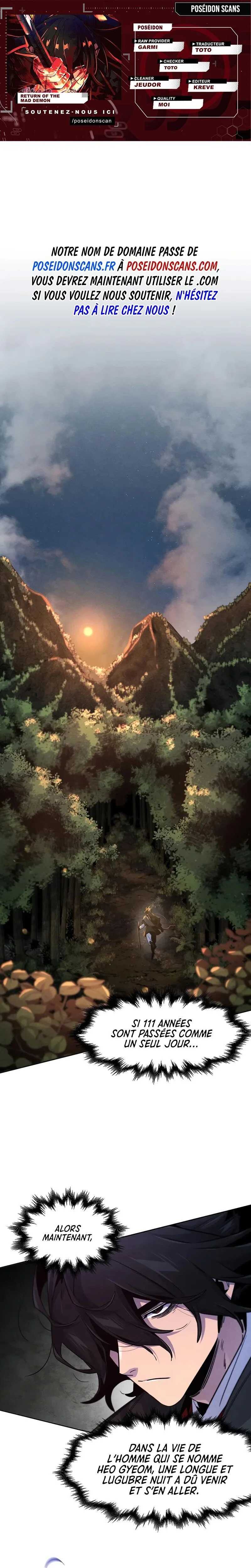 Read Return of The Mad Demon Scan Manga Online