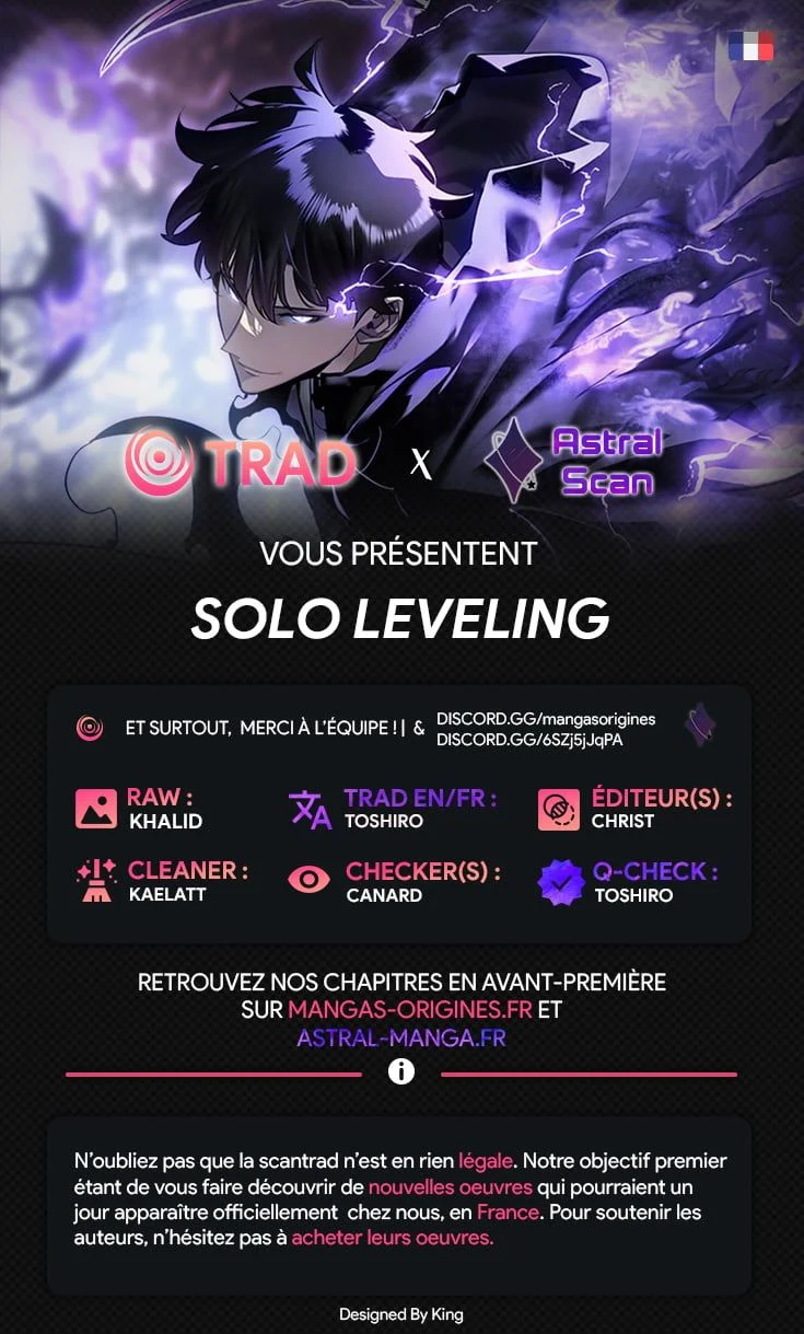 Read Solo Leveling scan Manga Online
