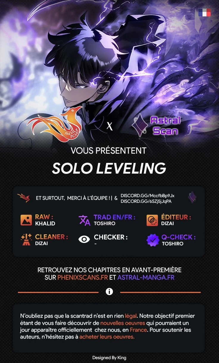 Read Solo Leveling scan Manga Online