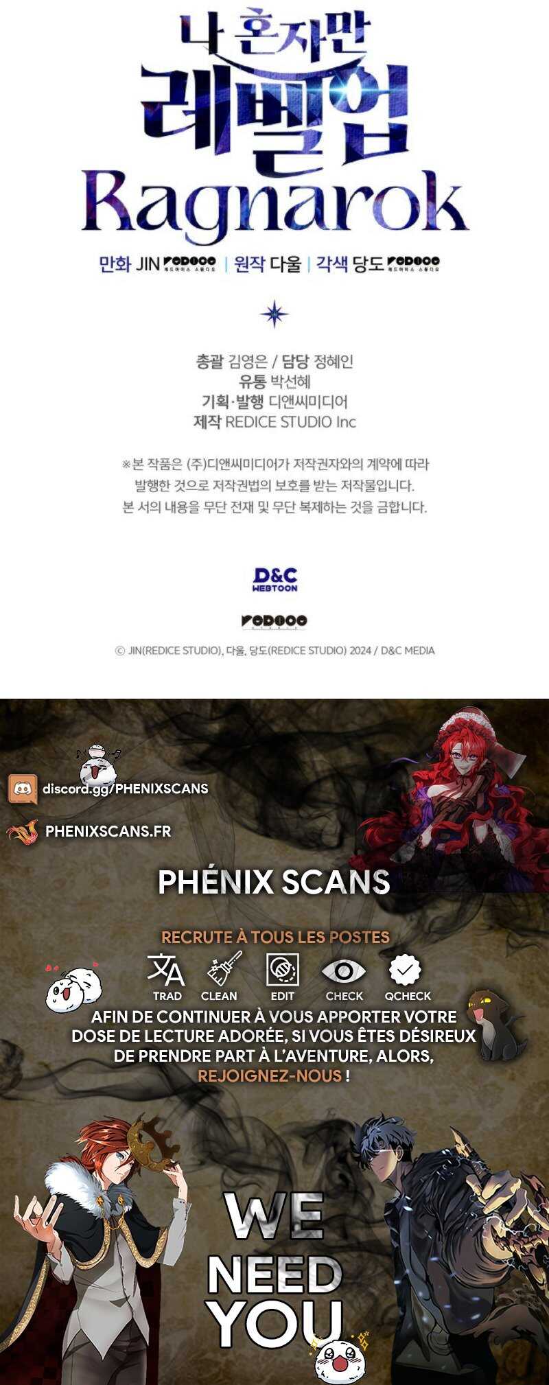 Read Solo leveling Ragnarok Scan Manga Online